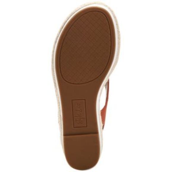 STYLE & COMPANY Womens Orange  1" Platform Balii Wedge Slingback Sandal 8.5 M - Picture 4 of 4